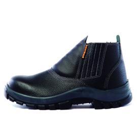 BOTÍN CU/NEGRO ELASTIZADO (S/CORDONES) P/PLAST T:43 WORKSAFE