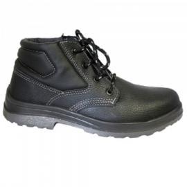 BOTIN DE CUERO NEGRO, PTA.PLASTICA TALLE:42 (SLENDER)