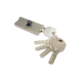 CILINDRO MULTI PUNTO 70MM.ZAMAC/COBRE 5 LLAVES (MEATON)