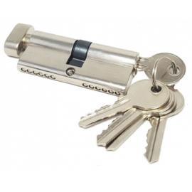 CILINDRO TRABA/LLAVE 70mm.ZAMAC/COBRE 5 LLAV.NF001 (MEATON)