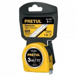 CINTA METRICA AMARILLA PRO-3 MTS (PRETUL)