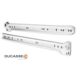 CORREDERA CAJÓN BLANCO 450MM. C20 UN  (DUCASSE)