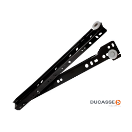 CORREDERA CAJÓN NEGRO 400MM. C20 UN (DUCASSE)