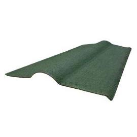 CUMBRERA VERDE P/CHAPA FIBRO ASFALTICA 1.05mX0.44m