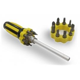 DESTORNILLADOR TELESC. 9 PUNTAS C/LED C48 C12 UN
