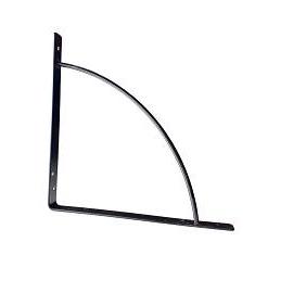 ESCUADRA ARCO NEGRA 230MMX230MM