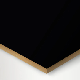 MDF 18MM MEL/NEGRO