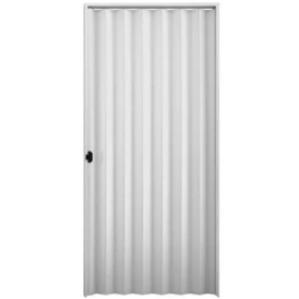 PUERTA PLEGABLE BLANCA 0.90X2.10