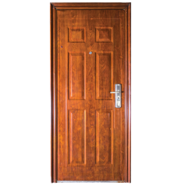PUERTA SEMIBLINDADA MARRON IZQUIERDA