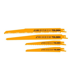 SET HOJAS DE SIERRA RECIPROCA 4Pcs TOLSEN