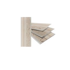 TABLILLA Lambriz TOP LUXO PVC  0116-2 6mm (6mtsx25cm)