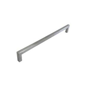 TIRADOR TIPO C 256MM AC. INOX. TERM. SATINADO