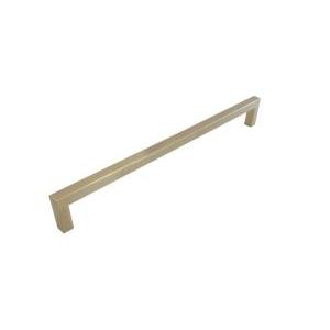 TIRADOR TIPO C 320MM AC. INOX. TERM. GOLD