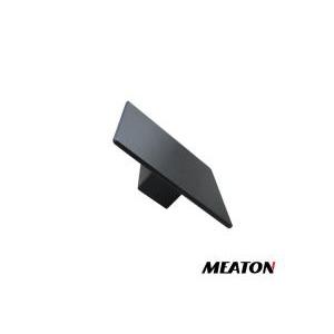 Tirador NEGRO ZEN 32mm.aluminio MEATON c25 un
