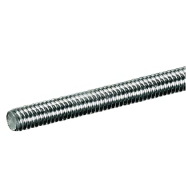 VARILLA ROSCADA ZINC. 1/4